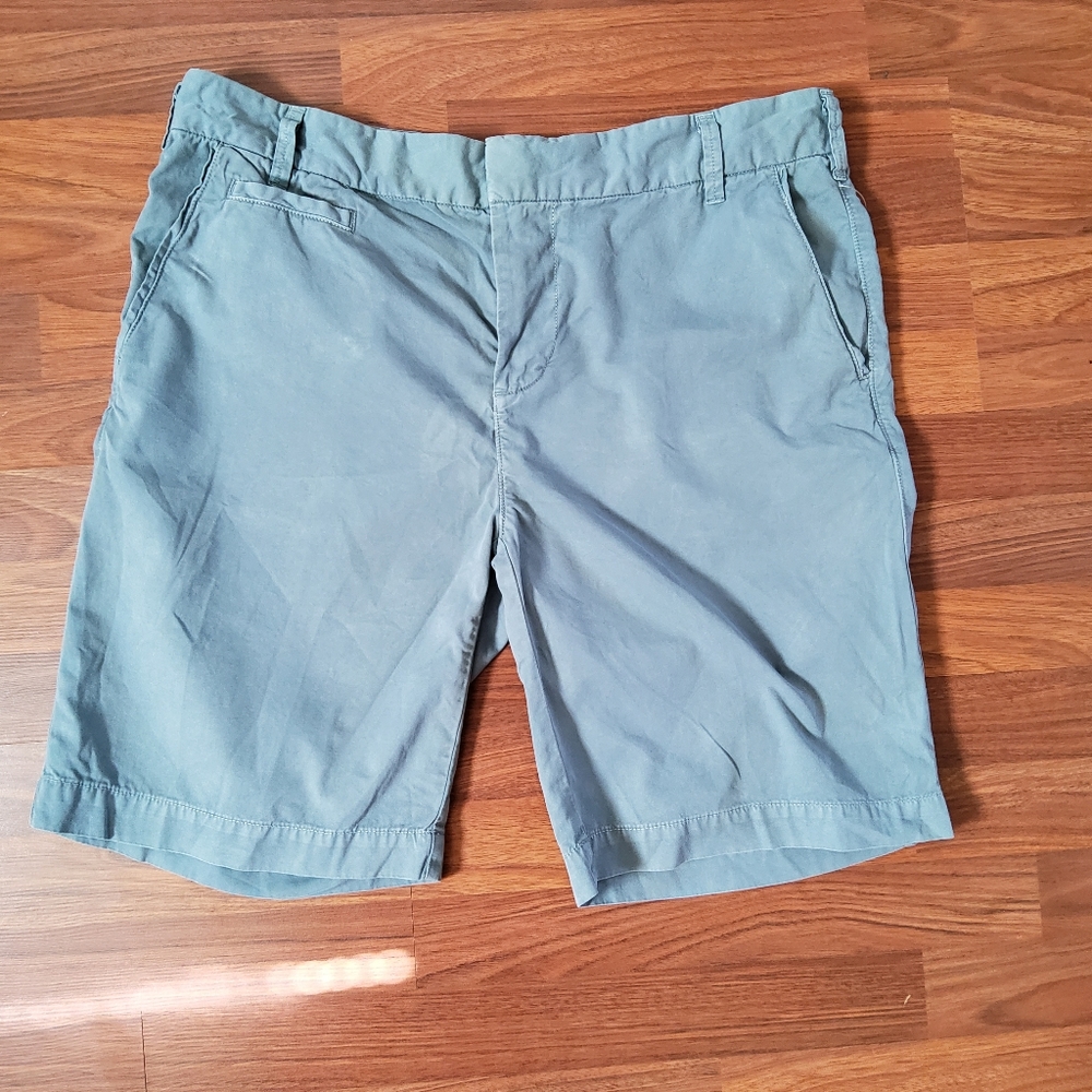 Save Khaki Lightweight Chino Cotton Twill Shorts Size 38 Blue New